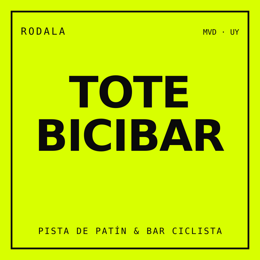 Tote bag BiciBar